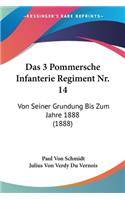 3 Pommersche Infanterie Regiment Nr. 14