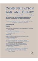 New York Times Co. v. Sullivan Forty Years Later: Retrospective, Perspective, Prospective: A Special Issue of Communication Law and Policy