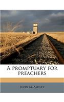 Promptuary for Preachers Volume V.1