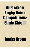 Australian Rugby Union Competitions: (English)