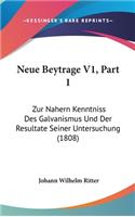 Neue Beytrage V1, Part 1