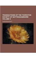 Transactions of the Thoroton Society of Nottinghamshire Volume 9