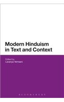 Modern Hinduism in Text and Context