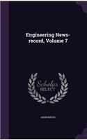 Engineering News-record, Volume 7