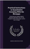 Practical Instructions in Quantitative Assaying With the Blowpipe: Containing Also Readily Applied Qualitative Blowpipe Tests. for the Prospector, Miner, and Assayer, and for Use in College