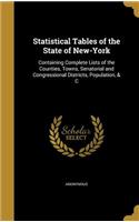 Statistical Tables of the State of New-York