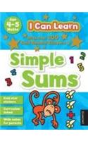 I Can Learn: Simple Sums: (I Can Learn)