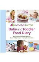 Baby and Toddler Food Diary