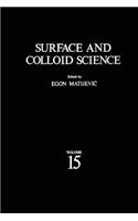 Surface and Colloid Science