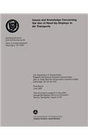 Issues and Knowledge Concerning the Use of Head-Up Displays in Air Transports