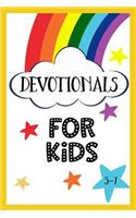 Devotionals For Kids 5-7: Blank Prayer Journal