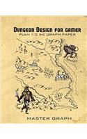 Dungeon Design for Gamer: Plain 1/2 Graph Paper