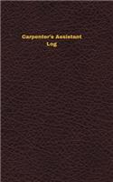 Carpenter's Assistant Log