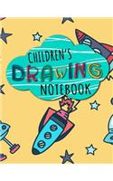 Children's Drawing Notebook: Graph Paper Notebook