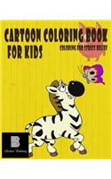 Cartoon Coloring Book For Kids