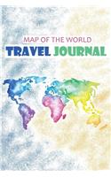Map Of The World Travel Journal