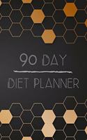 90 Days Exercise and Diet Journal Daily Food and Weight Loss Diary