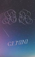 Terminplaner 2020 - Sternzeichen Zwillinge Gemini
