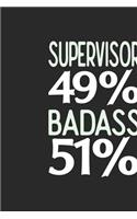 Supervisor 49 % BADASS 51 %