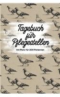Tagebuch für Pflegestellen mit Platz für 200 Patienten