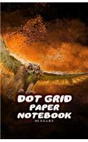 Dot Grid Paper Notebook A5 5.5x8.5