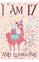Llama Journal I am 17 and Llamazing