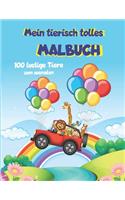 Mein tierisch tolles Malbuch