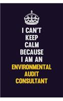 I can't Keep Calm Because I Am An Environmental Audit Consultant