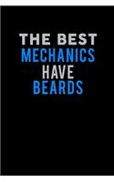 The Best Mechanics have Beards: 110 Game Sheets - SeaBattle Sea Battle Blank Games - Soft Cover Book for Kids for Traveling & Summer Vacations - Mini Game - Clever Kids - 110 Lined