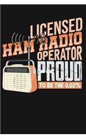 Licensed Ham Radio Operator Proud to Be the .02%: Funny Journal for Ham Radio Operators