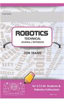 Robotics Technical Journal Notebook for Teams - For Stem Students & Robotics Enthusiasts: Build Ideas, Code Plans, Parts List, Troubleshooting Notes, Competition Results, Pink Plain