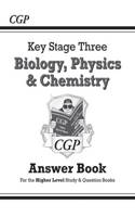KS3 Science Answers for Study & Question Books (Biology/Chem