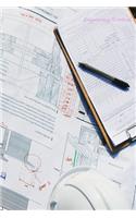 Engineering Notebook: Engineers Cover: Writing Journal Style Lined Ruled Pages: Minimalist Designed: 6 X 9 Soft Cover with Cream Paper for Note Taking & to Do Lists: Matt