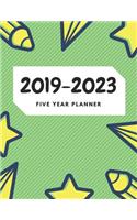 2019-2023 Five Year Planner: 60 Months Calendar with US Holidays, Schedule Organizer Planner, Monthly Calendar Planner, Agenda To Do List Planner(2 2019-2023 Five Year Planner)