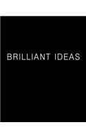 BRILLIANT IDEAS Journal (Blank/Lined)