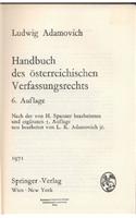 Handbuch Des Asterreichischen Verfassungsrechts