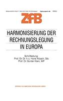 Harmonisierung der Rechnungslegung in Europa