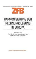 Harmonisierung Der Rechnungslegung in Europa