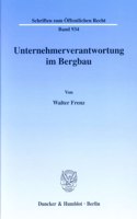 Unternehmerverantwortung Im Bergbau: Am Beispiel Der Wasserhaltung