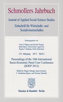 Proceedings of the 10th International Socio-Economic Panel User Conference (Soep 2012)