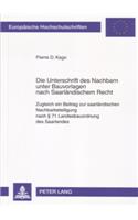 Die Unterschrift Des Nachbarn Unter Bauvorlagen Nach Saarlaendischem Recht