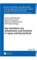 Verhaeltnis von Arbeitsrecht und Zivilrecht in Japan und Deutschland