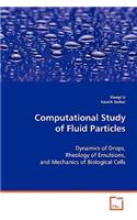 Computational Study of Fluid Particles