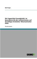 Die Tugend der Freundschaft, im besonderen die der vollkommenen, auf Grundlage Aristoteles' Nikomachischer Ethik