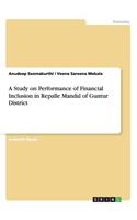 Study on Performance of Financial Inclusion in Repalle Mandal of Guntur District