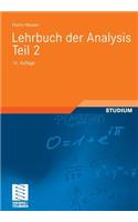 Lehrbuch der Analysis. Teil 2