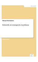 Rohstoffe als strategische Assetklasse: (German)