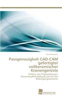 Passgenauigkeit CAD-CAM gefertigter vollkeramischer Kronengerüste