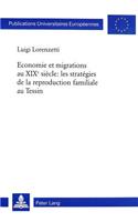Economie Et Migrations Au Xixe Siècle: Les Stratégies de la Reproduction Familiale Au Tessin