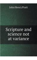 Scripture and Science Not at Variance
